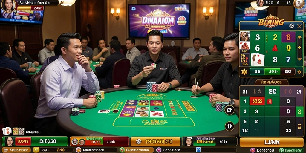 Screenshot dari komunitas aktif di dalam game.