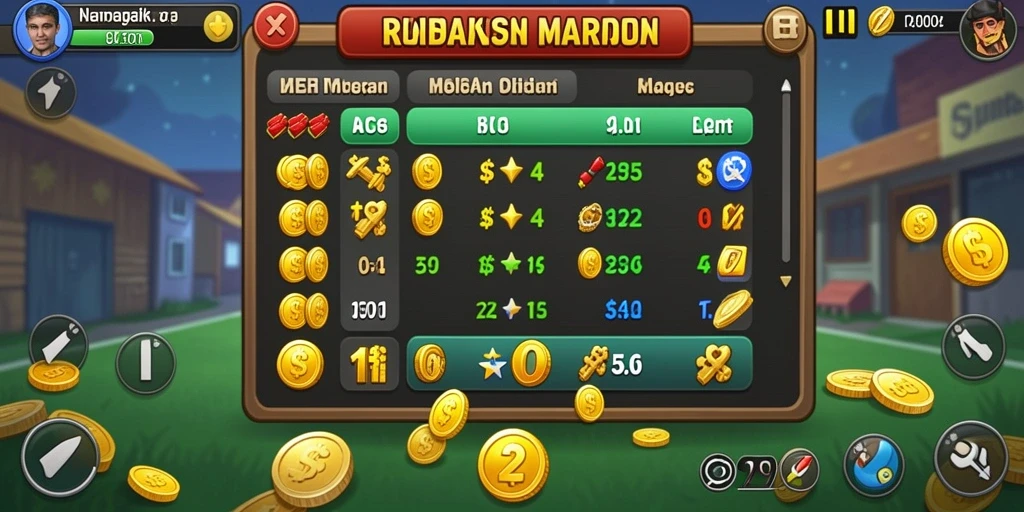 Sistem upgrade yang menarik dan menantang.
