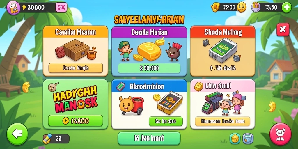 Fitur sosial untuk berbagi pencapaian dengan teman.