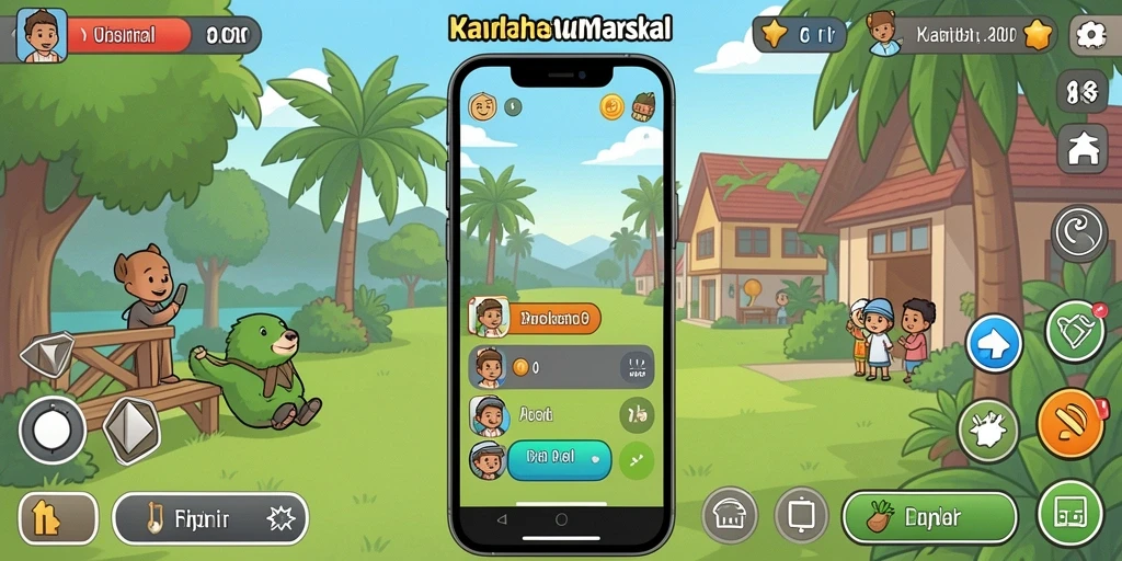 Kompetisi seru dengan pemain lainnya.